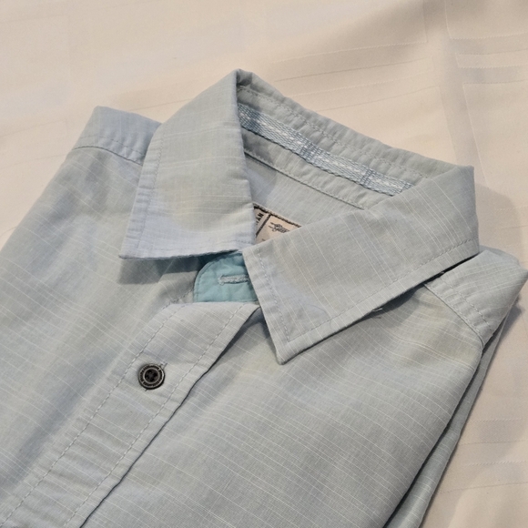 Colours by Alexander Julian Vintage Men size S Blue Long Sleeve Button Up Shirt - Picture 13 of 13